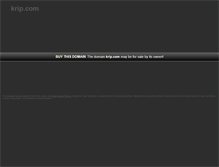 Tablet Screenshot of krip.com